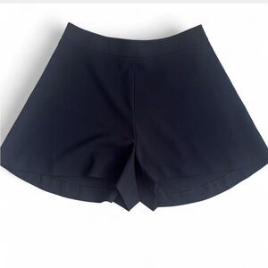 Alice + Olivia Black Flare Shorts – Size 2